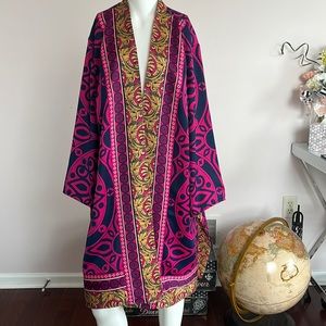 Vibrant reversible Kimono